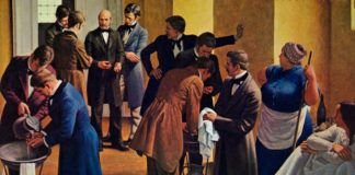 Semmelweis instaló lavabos en las salas de atención y pidió a los médicos que se limpiasen las manos con cloruro cálcico antes de tratar a las parturientas. Un mes después de implantar la técnica, la mortalidad por fiebre puerperal se redujo al 0,23 por ciento.