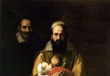 "Magdalena Ventura con su marido", por José de Ribera, 1631, Hospital de Tavera, Toledo.