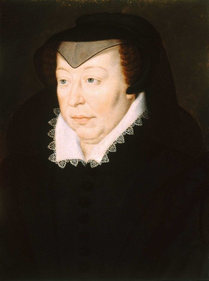 Retrato de Catalina de Médici, por François Clouet, 1580, Baltimore, Walters Art Museum. Retrato de Catalina de Médici, por François Clouet, 1580, Baltimore, Walters Art Museum.