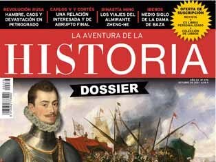 Portada del número 276 de la revista de historia La Aventura de la Historia, dedicada a la batalla de Lepanto.