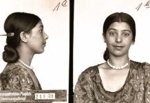 Ena Lauenburger, fotografiada por la policía criminal de Magdeburgo, en 1939.