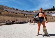 Algunas de las recreaciones históricas y festivales celebrados durante la pasada edición en Tarragona, que atesora algunos de los mejores monumentos romanos de Occidente © Manel R. Granell / Festival Tarraco Viva.