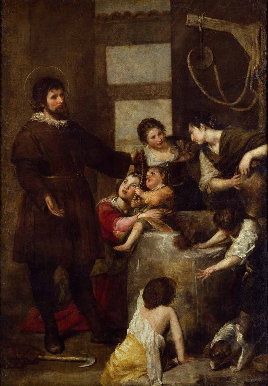 "El milagro del pozo", Alonso Cano, 1638-1640, Madrid, Museo del Prado.