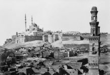 La ciudadela de El Cairo en el siglo XIX.