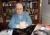 Josep Fontana en su domicilio durante una entrevista con "La Aventura de la Historia" en 2017.