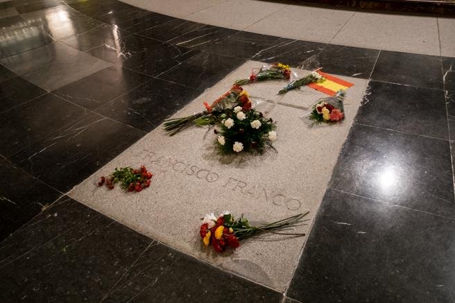 La tumba de Francisco Franco.