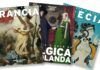 Algunas de las portadas de la colección "Historia y Arte de Europa"