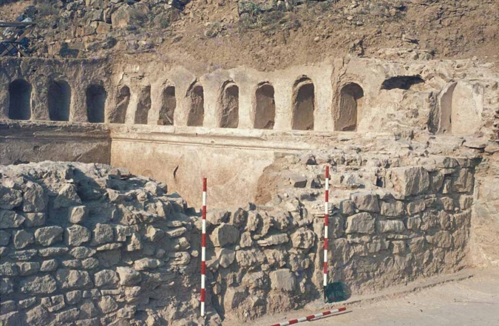 Termas encontradas en Bílbilis.