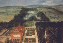 La Casa de Campo en el siglo XVII, óleo de Félix Castello, 1634, Museo de Historia de Madrid (depósito del MAN).