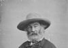 El poeta Walt Whitman en Washington, hacia 1865.