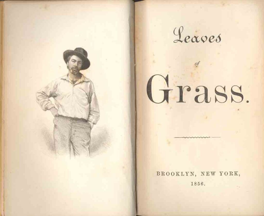 Edición de 1856 de "Hojas de Hierba".