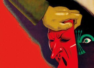 Cartel republicano instando a desenmascarar a los integrantes de la quinta columna, en la portada del número 248 de "La Aventura de la Historia".