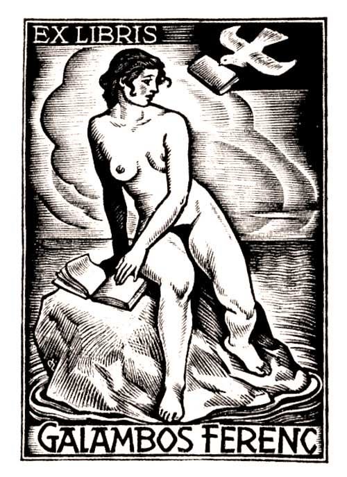 En tiempos más recientes también se encontraron bastantes Ex libris de contenido erótico