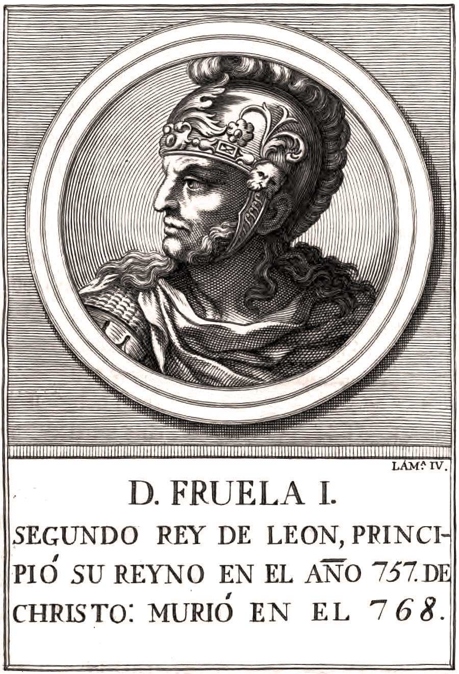 Fruela I de Asturias también tuvo su Ex libris.