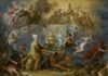 CONSECUENCIAS DE LA PAZ DE UTRECHT, por Paolo de Matteis (1662-1728), hacia 1714-18, Nápoles, Museo Nacional de Capodimonte.