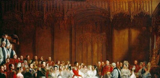 Victoria I, vida secreta de una reina Boda de la reina Victoria con Alberto de Sajonia, en una pintura de George Hayter.