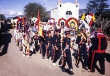 DANZA DE LA PLUMA. Representación de