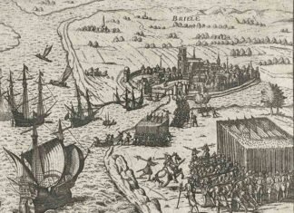 Toma de Brill por los "mendigos del mar", en 1572.
