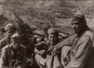 Soldados en el Frente de Aragón (BNE).