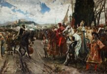 La Rendición de Granada, lienzo pintado por Francisco Pradilla y Ortiz en 1882.