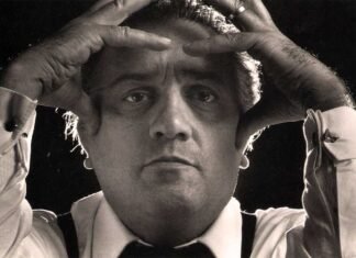 Fotografía del realizador Fellini.