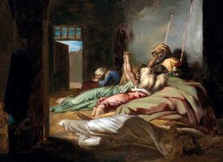 Epidemia de fiebre amarilla en cádiz, por Théodore Géricault, 1819.