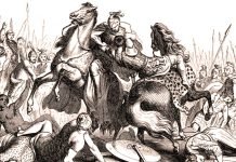 Eumenes derrota a neoptólemo. Su gran capacidad táctica le permitió resistir meritoriamente los ataques enemigos, hasta que fue traicionado.