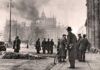 El Reichstag, un día después de su incendio.