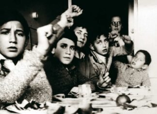 Jorge Semprún y sus hermanos en Ginebra, en diciembre de 1936 (Colección M. Dominique Landman, París).