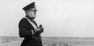 Benito Mussolini, fotografiado en 1939.
