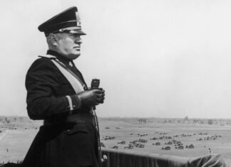 Benito Mussolini, fotografiado en 1939.