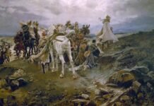 La leyenda del suspiro del moro, obra de Francisco Pradilla, siglo XIX.