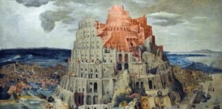 La Torre de Babel, por Pieter Brueghel el Joven.