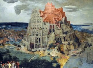 La Torre de Babel, por Pieter Brueghel el Joven.