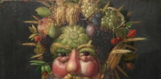 Retrato del emperador por Arcimboldo
