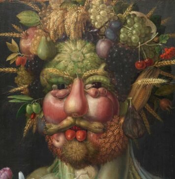 Retrato del emperador por Arcimboldo