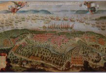 "Sitio y empresa de Salvador de Bahía" (detalle), 1625.
