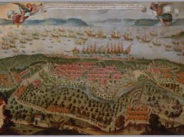 "Sitio y empresa de Salvador de Bahía" (detalle), 1625.