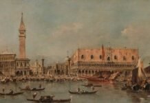 Vista del Molo con el Palacio Ducal de Venecia, por Francesco Guardi, hacia 1780-1790, © Museo Calouste Gulbenkian, Lisboa.