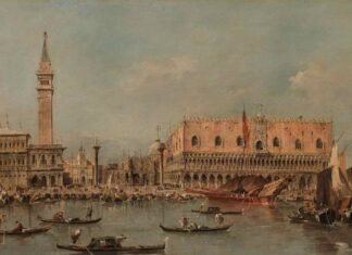 Vista del Molo con el Palacio Ducal de Venecia, por Francesco Guardi, hacia 1780-1790, © Museo Calouste Gulbenkian, Lisboa.