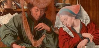 El cambista y su mujer