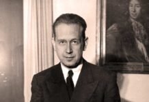 Fotografía del que fuera secretario general de la ONU, Dag Hammarskjöld.
