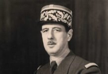 El general de Gaulle en la IIGM.