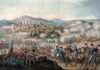 Batalla de Vitoria, pintada por Heath & Sutherland, A.S.K. Brown collection.