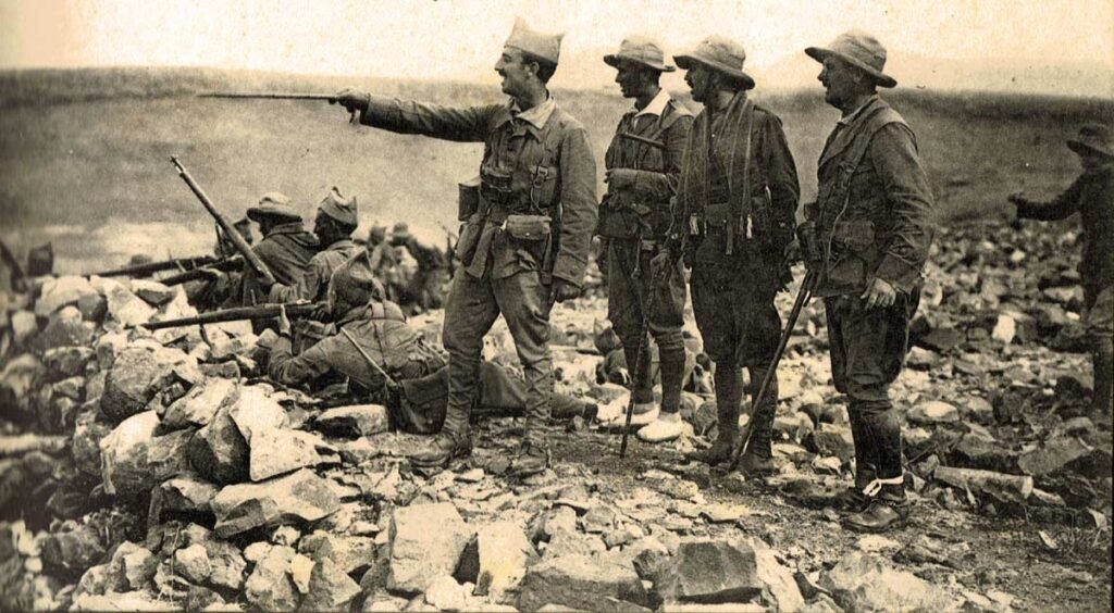 Franco en la Comandancia de Melilla, Protectorado español en Marruecos, en 1921.