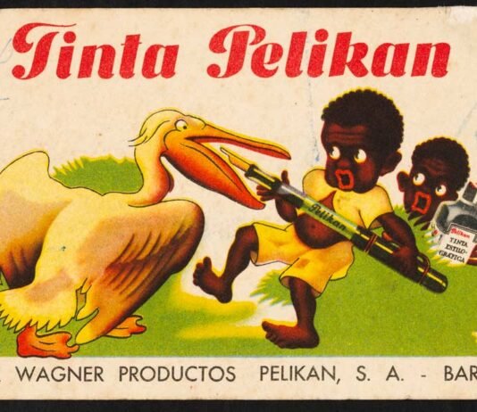 Papel secante tinta Pelikán.