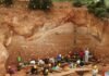 Una campaña de excavaciones en la Gran Dolina de Atapuerca (Burgos) en 2008.