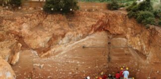 Una campaña de excavaciones en la Gran Dolina de Atapuerca (Burgos) en 2008.