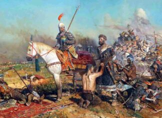 La batalla del río Kalka: ¡Llegan los mongoles! Los mongoles celebraron su triunfo de 1223 sobre los principados rusos y ucranianos y sus aliados los cumanos apilando a los prisioneros vivos.