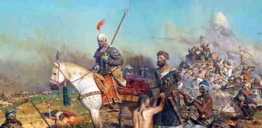 Los mongoles celebraron su triunfo de 1223 sobre los principados rusos y ucranianos y sus aliados los cumanos apilando a los prisioneros vivos.